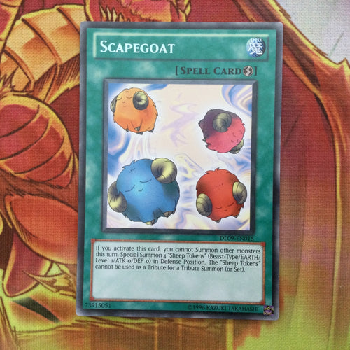 DL09 EN015 Scapegoat Blue Rare EXC Yugioh