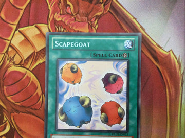DL09 EN015 Scapegoat Blue Rare EXC Yugioh (back)