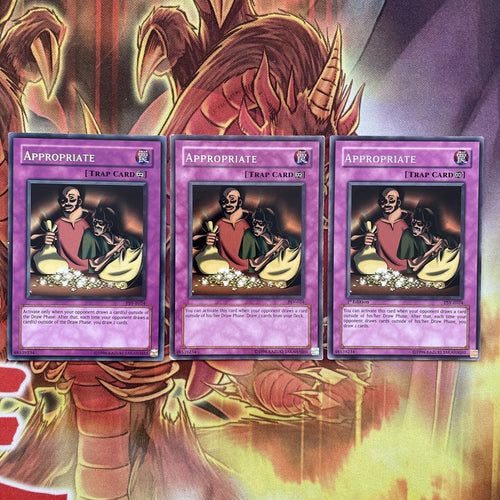 PSV-E024 x3 YuGiOh Appropriate Rare LP Yugioh cards