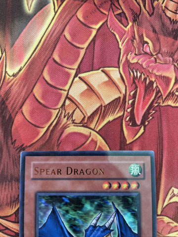 HL03-EN004 Yugioh Spear Dragon, Parallel Rare NM (back)