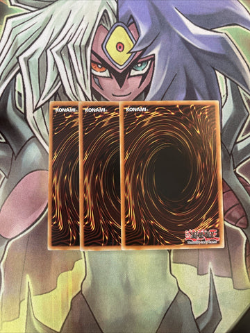 SDCL-EN027 x3 Gold Sarcophagus Common Excellent Condition Yugioh (back)