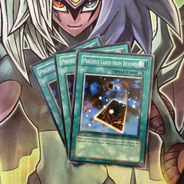 DCR-038 x3 Precious Cards from Beyond Common Excellent Condition Yugioh