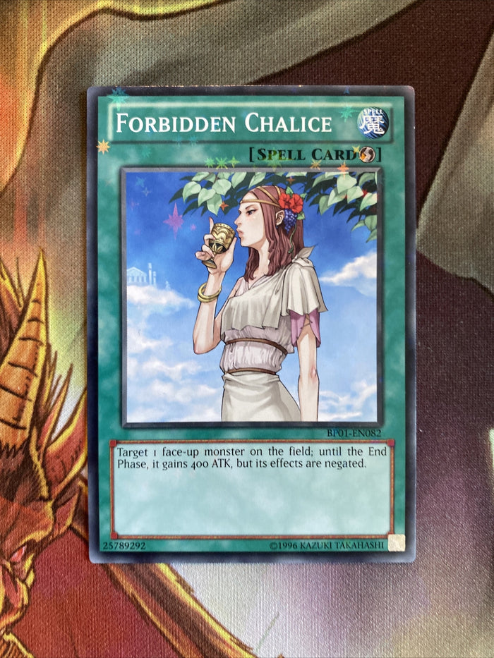 BP01-EN082  YuGiOh - FORBIDDEN CHALICE STAR FOIL UNL
