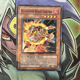 TU01-EN017 Gladiator Beast Laquari Common Unlimited Edition NM Yugioh Card