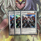 CT09-EN017 x3 X-Saber Souza Super Rare Excellent Condition Yugioh