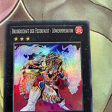 CBLZ-EN099 Brotherhood Of The Fire Fist - Lion Emperor Super Yugioh GERMAN NM