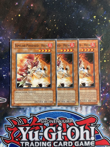 EEN-EN028 x3 Familiar-Possessed - Hiita Common Playset Yugioh