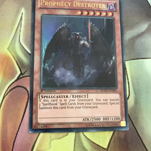 REDU-EN081 Prophecy Destroyer Ultra Rare 1st Edition Yugioh