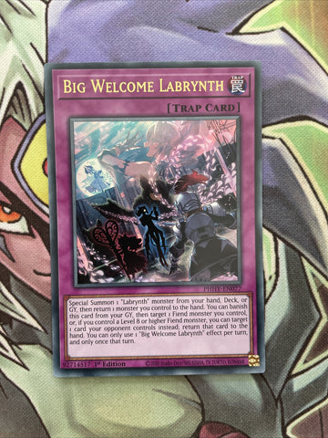 PHHY-EN077 Big Welcome Labrynth Ultra Rare 1st Edition NM Yugioh