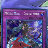 SPWA-EN026 Magical Musket - Dancing Needle Secret Rare 1st Edition NM Yugioh Car