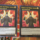 BLRR-En058 Yugioh 3x Ultra Rare Norito The Moral Leader 1st Edition