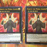 BLRR-En058 Yugioh 3x Ultra Rare Norito The Moral Leader 1st Edition