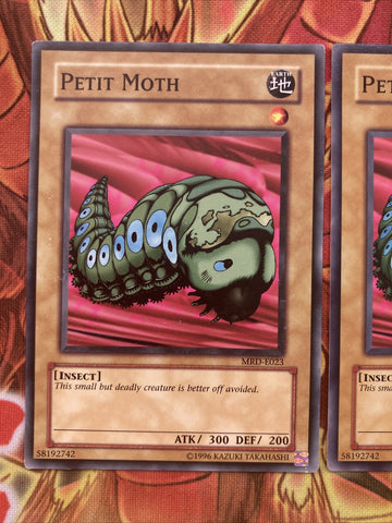 MRD-E023 x3 Petit Moth Common Yugioh! (back)