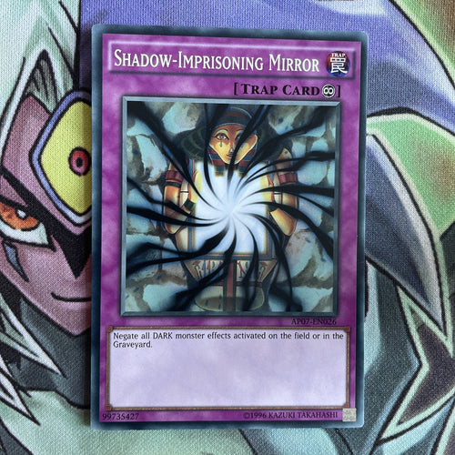 AP07-EN026 Shadow-Imprisoning Mirror Common UNL Edition NM Yugioh Card