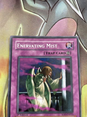 SOD-EN053 Enervating Mist 1st Edition NM Yugioh (back)