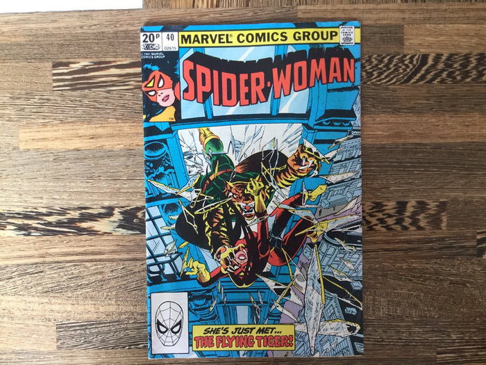 Comic MARVEL Comics Spider woman no 40 October 1981