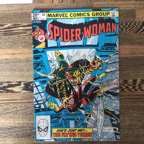 Comic MARVEL Comics Spider woman no 40 October 1981