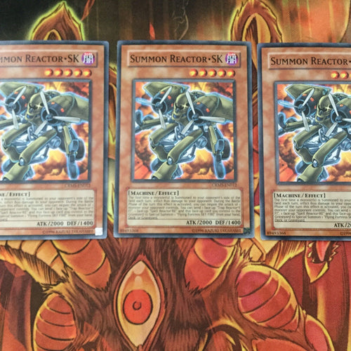 CRMS-EN012 Yugioh 3x Summon Reactor SK (Mixed)