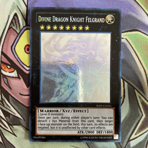 SHSP-EN056 Divine Dragon Knight Felgrand Ghost Rare Unl Edition NM Yugioh Card