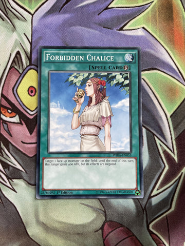 WIRA-EN053 Forbidden Chalice Common 1st Edition NM Yugioh Card