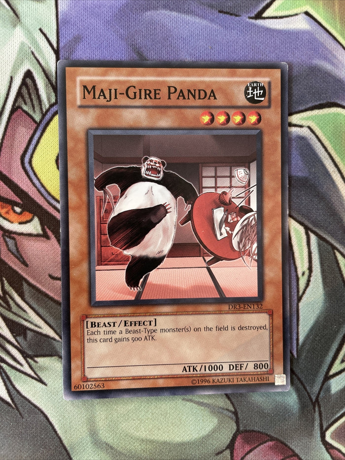 DR3-EN132 Maji-Gire Panda Common Unlimited Edition NM Yugioh Card