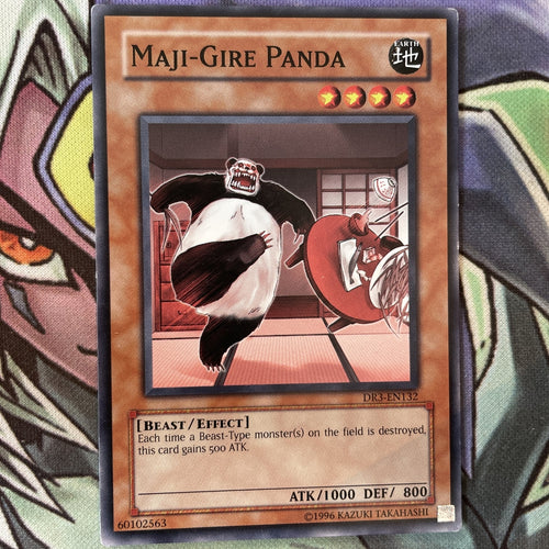 DR3-EN132 Maji-Gire Panda Common Unlimited Edition NM Yugioh Card