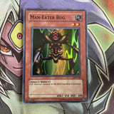 LOB-108 Man-Eater Bug Super Rare UNL Edition NM Yugioh Card