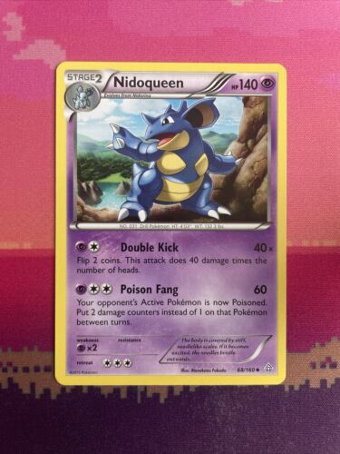 Pokemon Card Nidoqueen Primal Clash Uncommon 68/160 Near Mint
