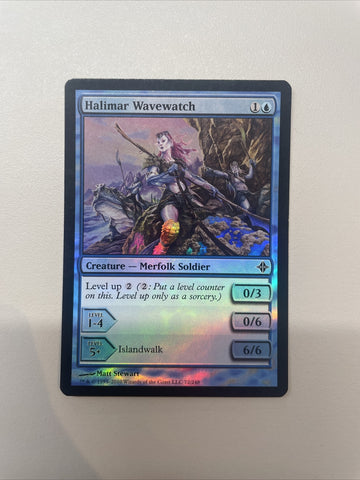Halimar Wavewatch - Rise Of The Eldrazi FOIL Excellent Magic MTG