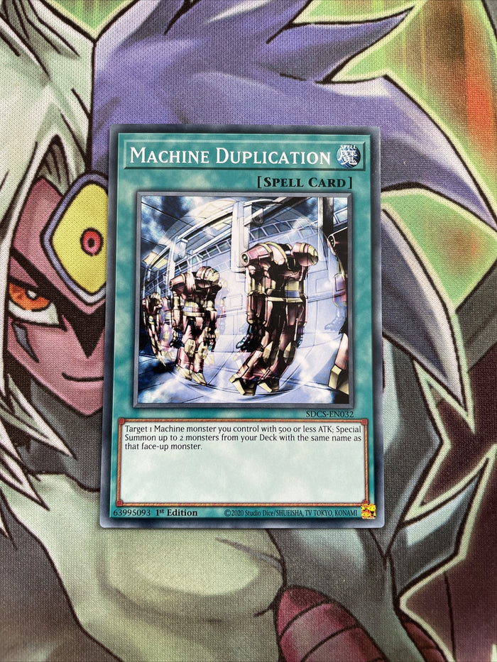 SDCS-EN032 Machine Duplication Common 1st Edition NM Yugioh Card