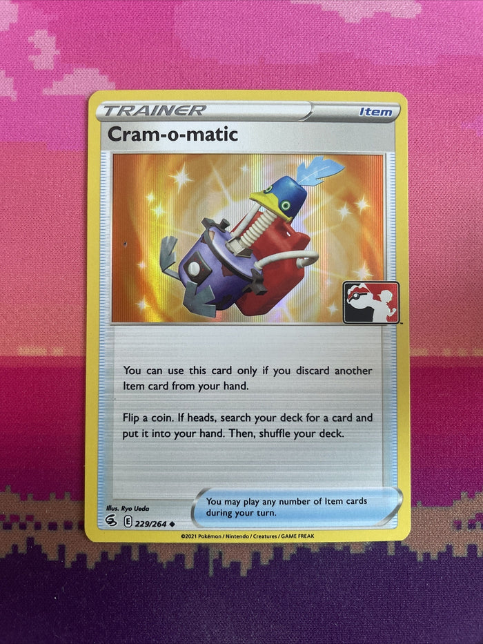 Pokemon Card Cram-o-matic Holo Prize Pack 229/264 Near Mint