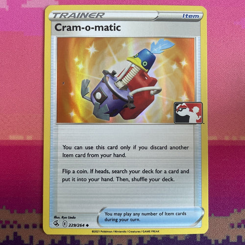 Pokemon Card Cram-o-matic Holo Prize Pack 229/264 Near Mint