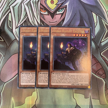 MAGO-EN084 x3 Noble Knight Eachtar Rare Excellent Condition Yugioh
