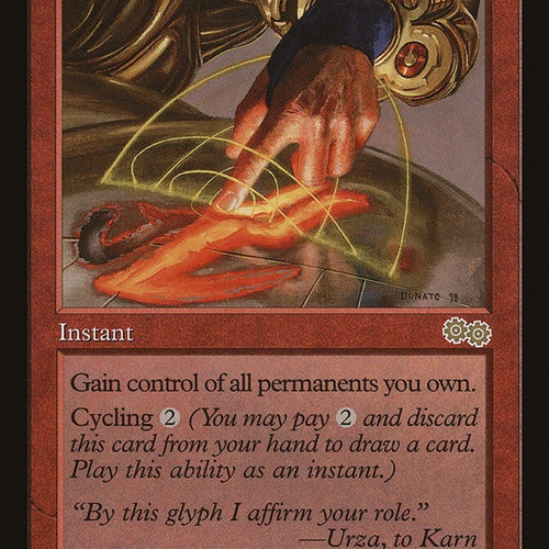 Brand - Urza's Saga Rare Excellent Magic MTG
