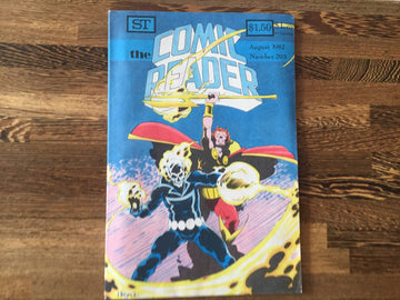 Comic THE COMIC READER FANZINE - AUG 1982 #203 (USED ) - GHOST RIDER