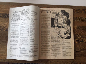 Comic THE COMIC READER FANZINE - AUG 1982 #203 (USED ) - GHOST RIDER (back)