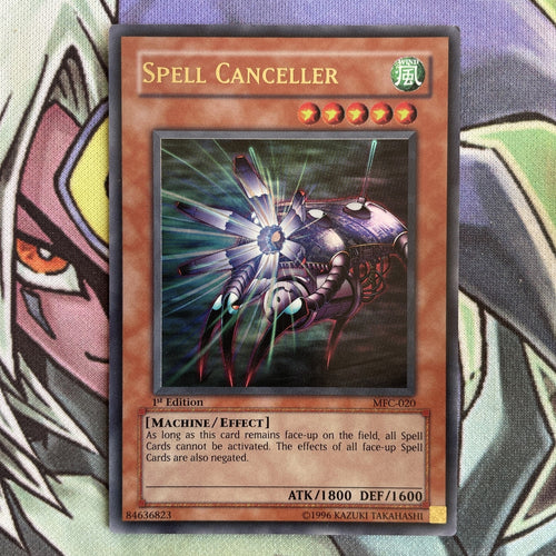 MFC-020 Spell Canceller Ultra Rare 1st Ed Yugioh Card NM