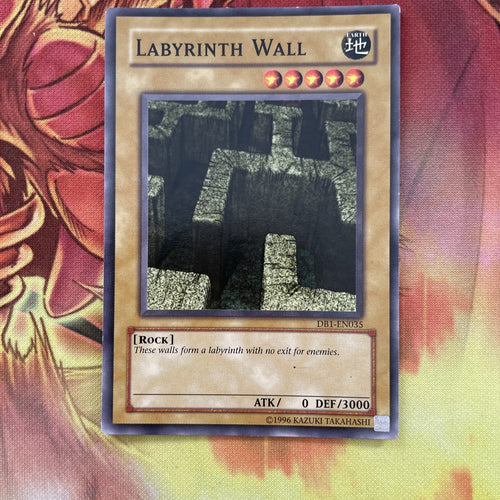 DB1-EN035 Labyrinth Wall Yugioh