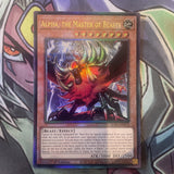 RA01-EN022 Alpha, The Master Of Beasts New Ultimate Rare NM 1st Edition Yugioh
