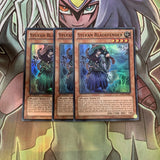 LVAL-EN000 x3 Sylvan Bladefender Super Rare Excellent Condition Yugioh