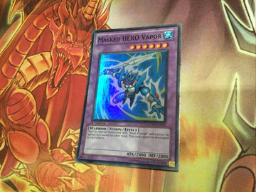 GENF-EN095 Masked HERO Vapor SUPER RARE 1st YUGIOH