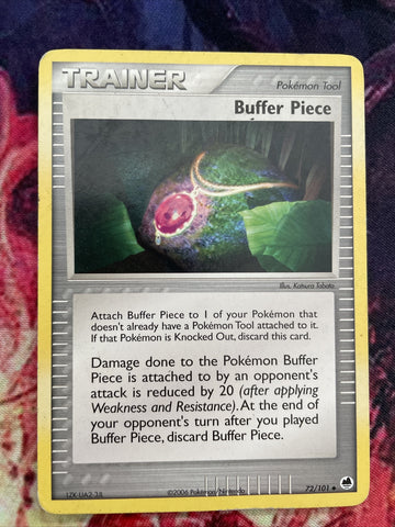 Buffer Piece - Dragon Frontiers 72/101 Pokemon Card PLAYED Condition