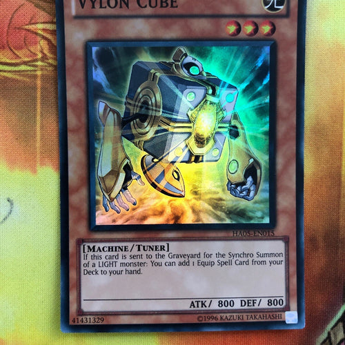 HA05-EN015 Vylon Cube Super Rare Mixed Editions Mint YuGiOh Card