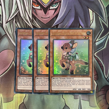 BLAR-EN068 x3 Valerifawn, Mystical Beast of the Forest Ultra Excellent Yugioh