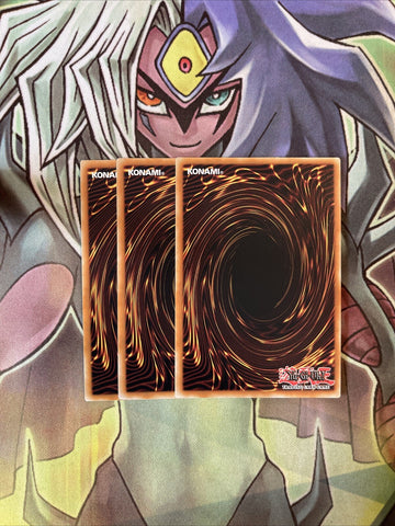 SDAZ-EN010 x3 Radian, the Multidimensional Kaiju Common Excellent Cond Yugioh (back)