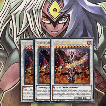 GFP2-EN134 x3 Geomathmech Final Sigma Ultra Rare Excellent Condition Yugioh