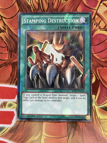 BP03-EN142 Stamping Destruction - Shatter Foil - 1st Edition Yugioh