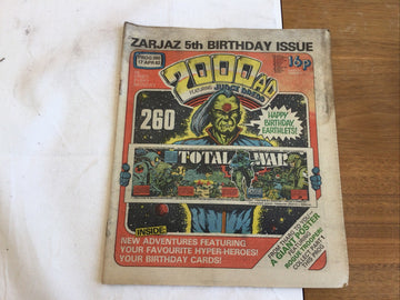 2000AD Comic - Prog 260 - 17 April 1982