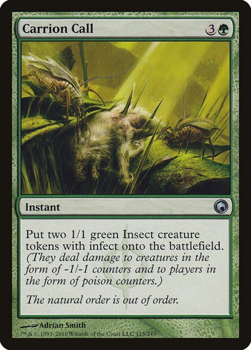 Carrion Call - Scars Of Mirrodin Excellent Magic MTG