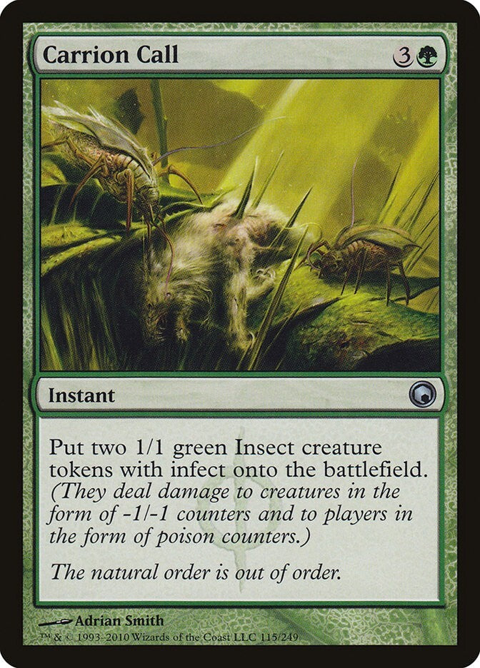 Carrion Call - Scars Of Mirrodin Excellent Magic MTG